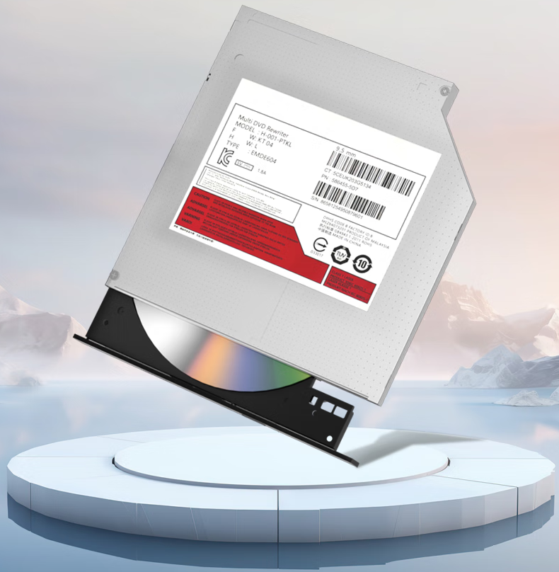 Built-in optical drive(12.7mm)
